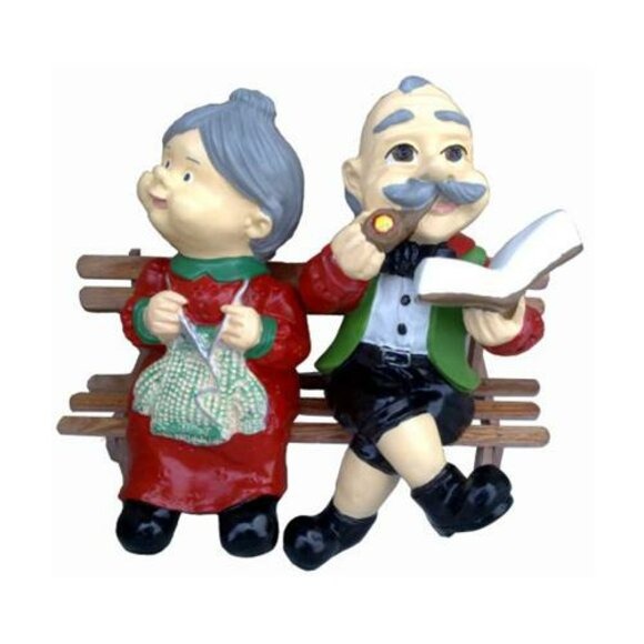 Deko Figur Statue Skulptur 25 cm Figuren Statuen Skulpturen Garten