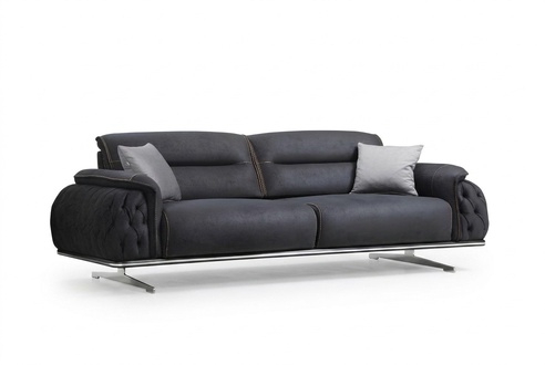 Perfekt weich 3 Sitzer Sofa fÃ¼r Wohnzimmer Textil PolstermÃ¶bel neu Luxus