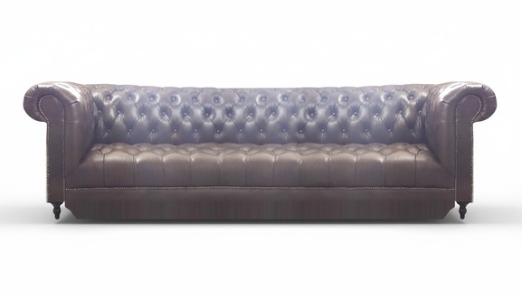 PolstermÃ¶bel Chesterfield Viersitzer Sofa Couch Neu Luxus Leder Sofas