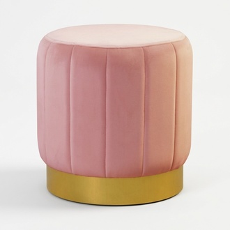 Pouf FuÃhocker Rund Hocker Polsterhocker Sitzhocker Hocker Ottomane