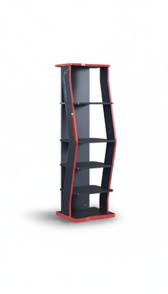 Regal Schrank BÃ¼cherregal SchrÃ¤nke Mehrzweck MÃ¶bel Braun 164x40x34