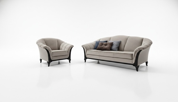 Relaxgarnitur LoungemÃ¶bel Set Sofa Couch Sofagarnitur Polstergarnitur MÃ¶bel 3+1