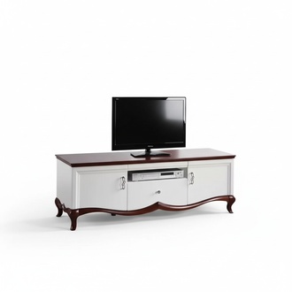 rtv Lowboard tv StÃ¤nder Sideboard Holz Luxus weiÃ Wohnzimmer Schrank