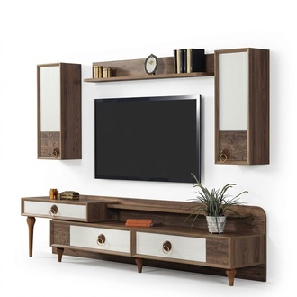 RTV lowboard Wohnzimmer MÃ¶bel Sideboard Wandregal Regal tv Schrank