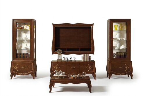 rtv Set Wohnzimmer Vitrine tv Modern Holz MÃ¶bel Schrank Stil Gruppe Italienische