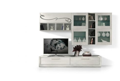 rtv Wohnwand TV Wand Anbauwand Wohnzimmer MÃ¶bel WohnwÃ¤nde Schrank Regal Luxus