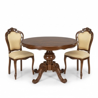 Runder Esstisch Essgruppe Esszimmer Set Garnitur Tisch mit StÃ¼hlen 3tlg. Set