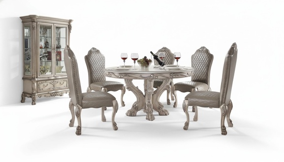 Runder Esstisch Tisch Barock Italienische MÃ¶bel Einrichtung Esszimmer Tische
