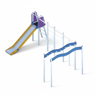 Rutschbahn Spielplatz SpielgelÃ¤nde KlettergerÃ¼st Kinderspielplatz Freizeitpark