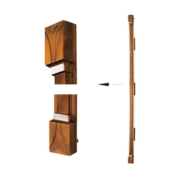 Klassische Pfeiler AbschluÃsatz fÃ¼r Schrank Schrankwand System