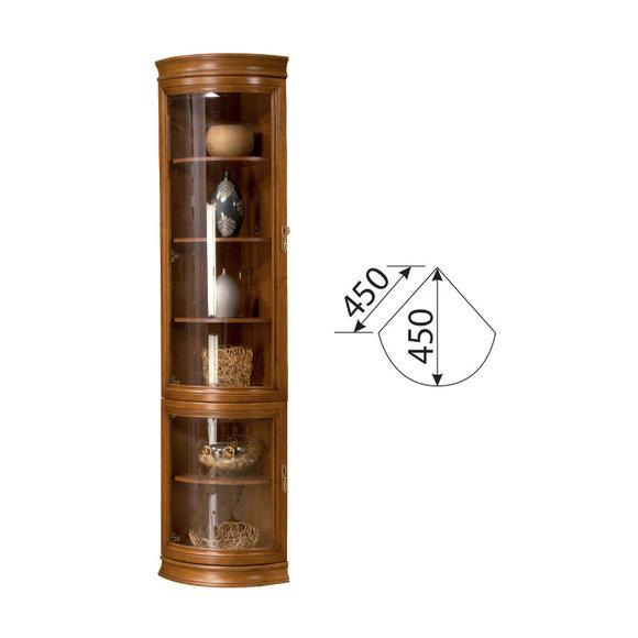 Klassische Glaschrank BÃ¼cherschrank BÃ¼cherregal Eckvitrine Vitrinenschrank