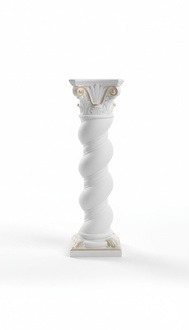 SÃ¤ule Medusa MÃ¤ander Style DekosÃ¤ule SÃ¤ulen Statue Dekor StÃ¤nder Barock