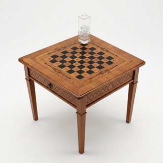 Schachtisch Spieltisch Tisch Mit Schach Miniatur Studien MÃ¶bel Tische Brettspiel