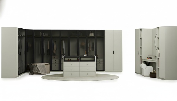 Schlafzimmer Begehbarer Kleiderschrank Moderner Schrank xxl schrÃ¤nke