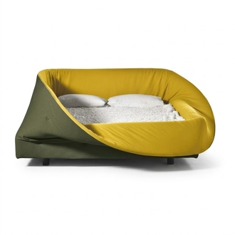 Schlafzimmer Bett Designer MÃ¶bel neu Luxus Material Holz