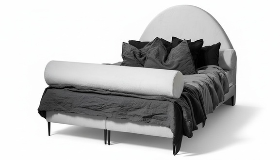 Schlafzimmer Bett Doppelbett 180Ñm Matratze WeiÃ moderner Stil Hochwertig