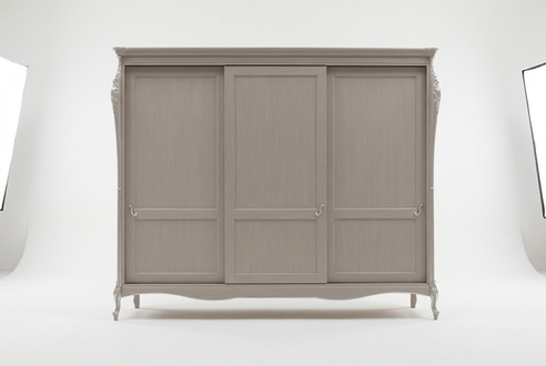Schlafzimmer Design MÃ¶bel Kleiderschrank Luxus Holz Grau SchrÃ¤nke Neu