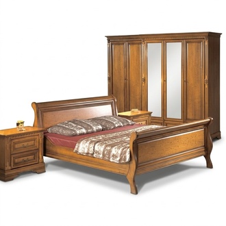 Schlafzimmer Designer Bett 2x Nachttische LuxuriÃ¶ses Einrichtung Komplett