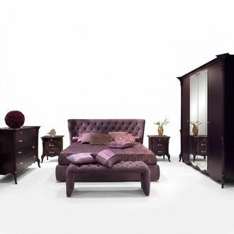 Schlafzimmer Italienische MÃ¶bel Set Luxus Chesterfield 6tlg. Massivholz