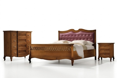 Schlafzimmer Massiv Holz MÃ¶bel Bett Polster Design Luxus Doppel Hotel Betten