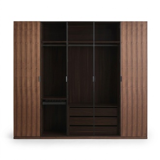 Schlafzimmer Modern Kleiderschrank Holzschrank Design Schrank GlastÃ¼ren