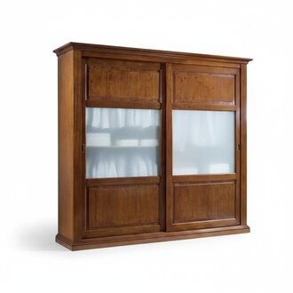 Schlafzimmer MÃ¶bel Italien Holzschrank Schrank Echtholz Kleiderschrank