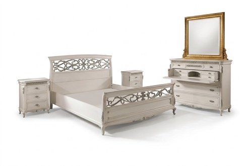 Schlafzimmer MÃ¶bel Komplette Garnitur 3tlg. Set Betten Italienische Einrichtung