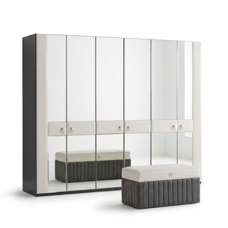 Schlafzimmer Schrank Holz MÃ¶bel Italienischer Stil SchrÃ¤nke Kleiderschrank Neu
