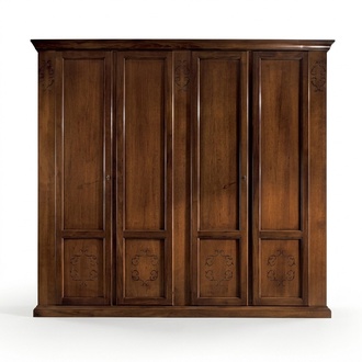 Schlafzimmer Schrank Kleiderschrank SchrÃ¤nke Holzschrank Design Braun