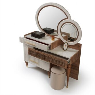 Schlafzimmer Set Kommode Mit Spiegel Garnitur Holz Gruppe MÃ¶bel