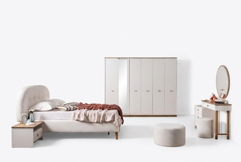 Schlafzimmer-Set Moderne AtmosphÃ¤re und WÃ¤rme in jedem Detail