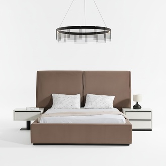 SchlafzimmermÃ¶bel Schlafzimmer Set Doppelbett Bett Nachttische 3tlg
