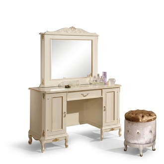 Schminktisch Spiegel Luxus Schlafzimmer Holz KlassischÐµ Design Neu