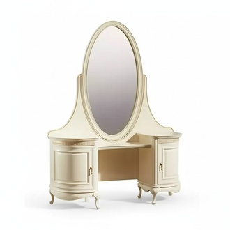 Schminktisch Spiegel Schlafzimmer LuxusmÃ¶bel beige Konsolen Sideboard Tisch