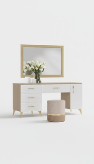 Schminktisch Spiegel Schlafzimmer MÃ¶bel Design Set Holz