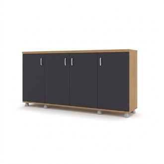 Schrank BÃ¼romÃ¶bel Arbeitszimmer Holz BÃ¼roschrank Regal Aktenschrank