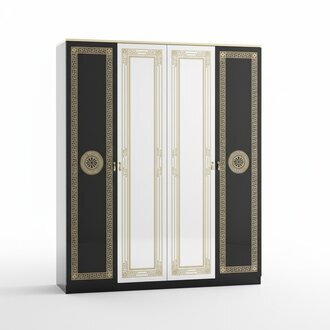 Schrank Edler Kleiderschrank Made in Italy Klassische SchrÃ¤nke Schlafzimmer