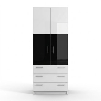 Schrank Kleiderkasten Hochschrank Stauraumschrank WÃ¤scheschrank