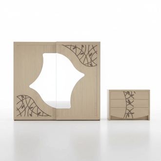Schrank Kleiderschrank Holz SchrÃ¤nke Beige MÃ¶bel KleiderschrÃ¤nke 272cm
