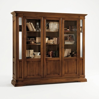 Schrank Regal Wohnzimmer BÃ¼cherregal Holz BÃ¼roschrank SchrÃ¤nke Vitrine Italien