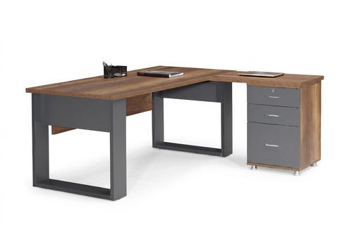 Schreibtisch ArbeitsflÃ¤che Kommode BÃ¼romÃ¶bel Arbeitszimmer HolzmÃ¶bel
