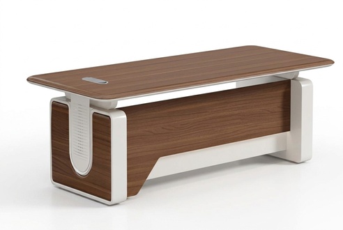 Schreibtisch BÃ¼ro Tisch 240x105x75 cm modern Holz Arbeitszimmer