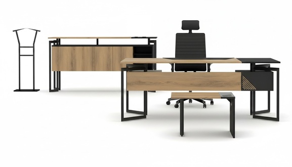 Schreibtisch BÃ¼roschrank Kommode Couchtisch Arbeitszimmer Set BÃ¼romÃ¶bel