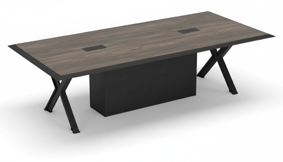 Schreibtisch BÃ¼rotisch Rechteckig Arbeitszimmer BÃ¼ro Grau Schwarz Holz