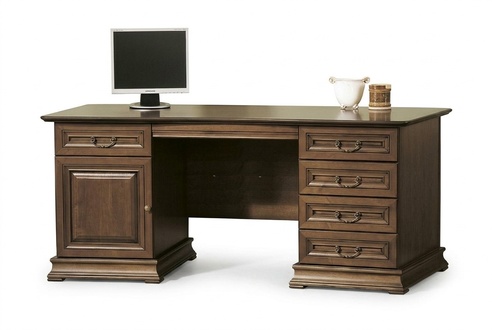 Schreibtisch Computertisch Designer-Tisch BÃ¼rotisch Holz Arbeitsplatz
