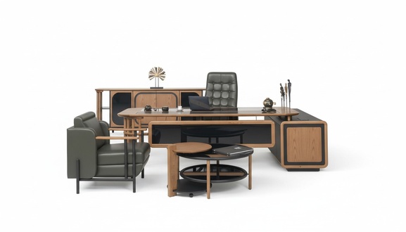 Schreibtisch Holz BÃ¼ro Tische Modern Designer Einrichtung Tisch MÃ¶bel Sessel Neu