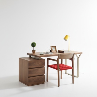 Schreibtisch Tisch SekretÃ¤r BÃ¼ro Holz Tische inkls kleine Kommode Office