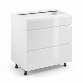 Schubladenschrank Unterschrank Schubladenkommode KÃ¼chenschrank Hochglanz