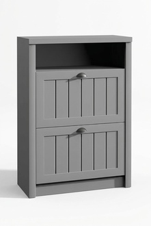 Schuhklappenschrank Schuhschrank Schuhkippschrank Doppelfach SchuhmÃ¶bel