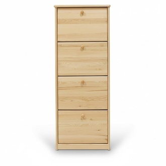 Schuhschrank Fach Kommode Echtholz Massive MÃ¶bel Schuhkipper Schuhregal Regal